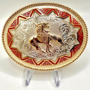 Montana Silversmith Vintage Belt Buckle Absolutely Beautiful Men Or Women